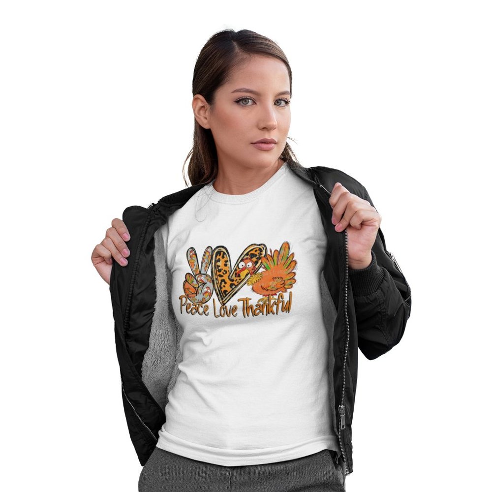 Peace Love Thankful Tee